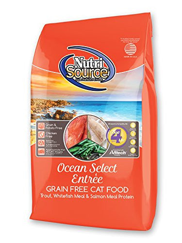 Tuffy Nutrisource Grain Free Ocean Select Entree Dry Cat Food 2.2lb C= 10 {L - 1x} 131009