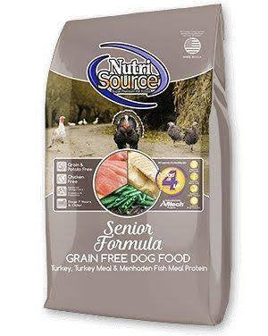 Tuffy Nutrisource Grain Free Senior Recipe Dry Dog Food - 5 - lb - {L + 1x}