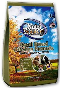 Tuffy Nutrisource Grain Free Small Breed Bites Chicken and Pea Recipe Dry Dog Food - 15 - lb - {L + 1x}
