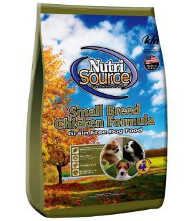 Tuffy Nutrisource Grain Free Small Breed Bites Chicken and Pea Recipe Dry Dog Food-5-lb-{L+1x} 073893295020