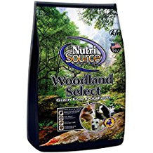 Tuffy Nutrisource Grain Free Woodlands Dry Dog Food-5-lb-{L+1x} 073893298021