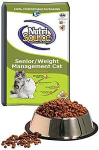 Tuffy NutrisourceSenior Weight Management Chicken And Rice Dry Cat Food-16-lb-{L+1x} 073893280057