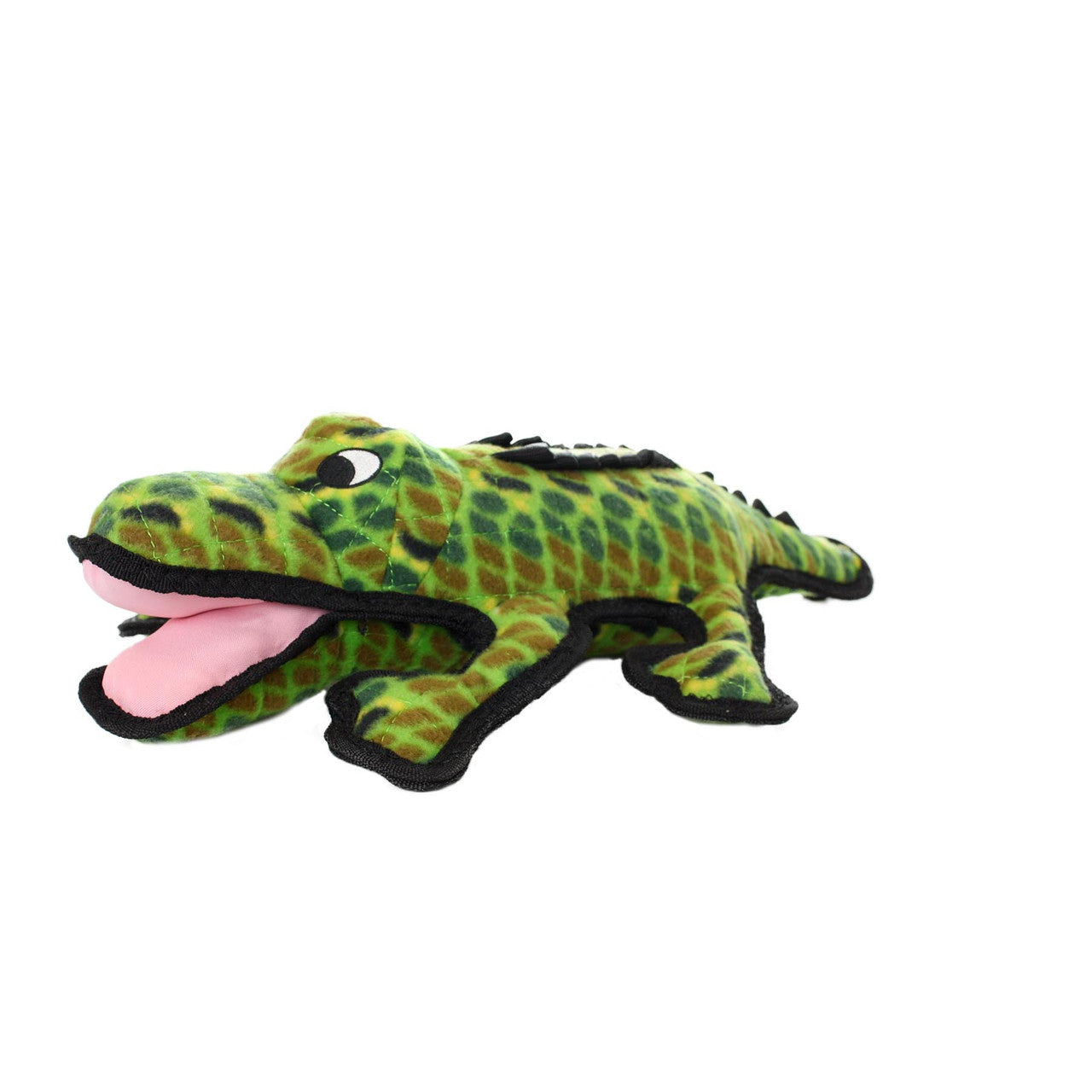 Tuffy Ocean Creature Alligator Durable Dog Toy Green 18in