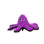 Tuffy Ocean Creature Octopus Durable Dog Toy Purple 12in SM