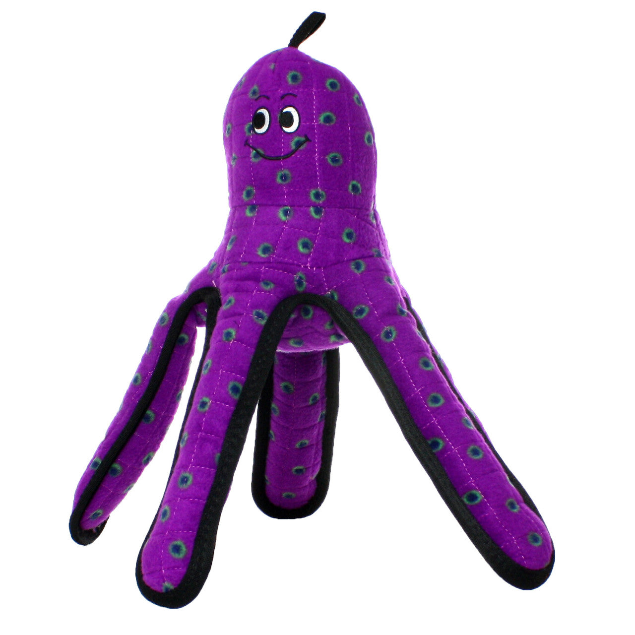Tuffy Ocean Creature Octopus Durable Dog Toy Purple 15.8in LG