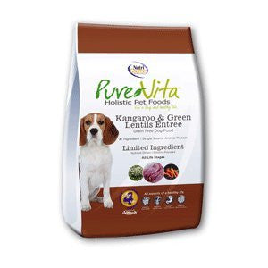 Tuffy PureVita Kangaroo and Green Lentils Dog Food 15 Lb {L-1x}131099 073893182016