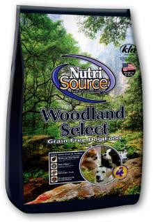 Tuffy’s Nutri Source Woodland Select Dog Food Made with Boar and Turkey 15lb {L + 1x} 131057