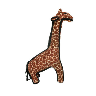 Tuffy Zoo Giraffe Durable Dog Toy Brown 23in