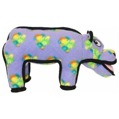 Tuffy Zoo Hippo Pleash Dog Toy
