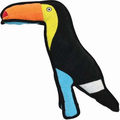 Tuffy Zoo Toucan Pleash Dog Toy 180181906053