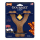 Nylabone Gourmet Style Strong Chew Wishbone Dog Chew Toy Bacon Small/Regular - Up To 25 Ibs. (1 ct) 018214852209