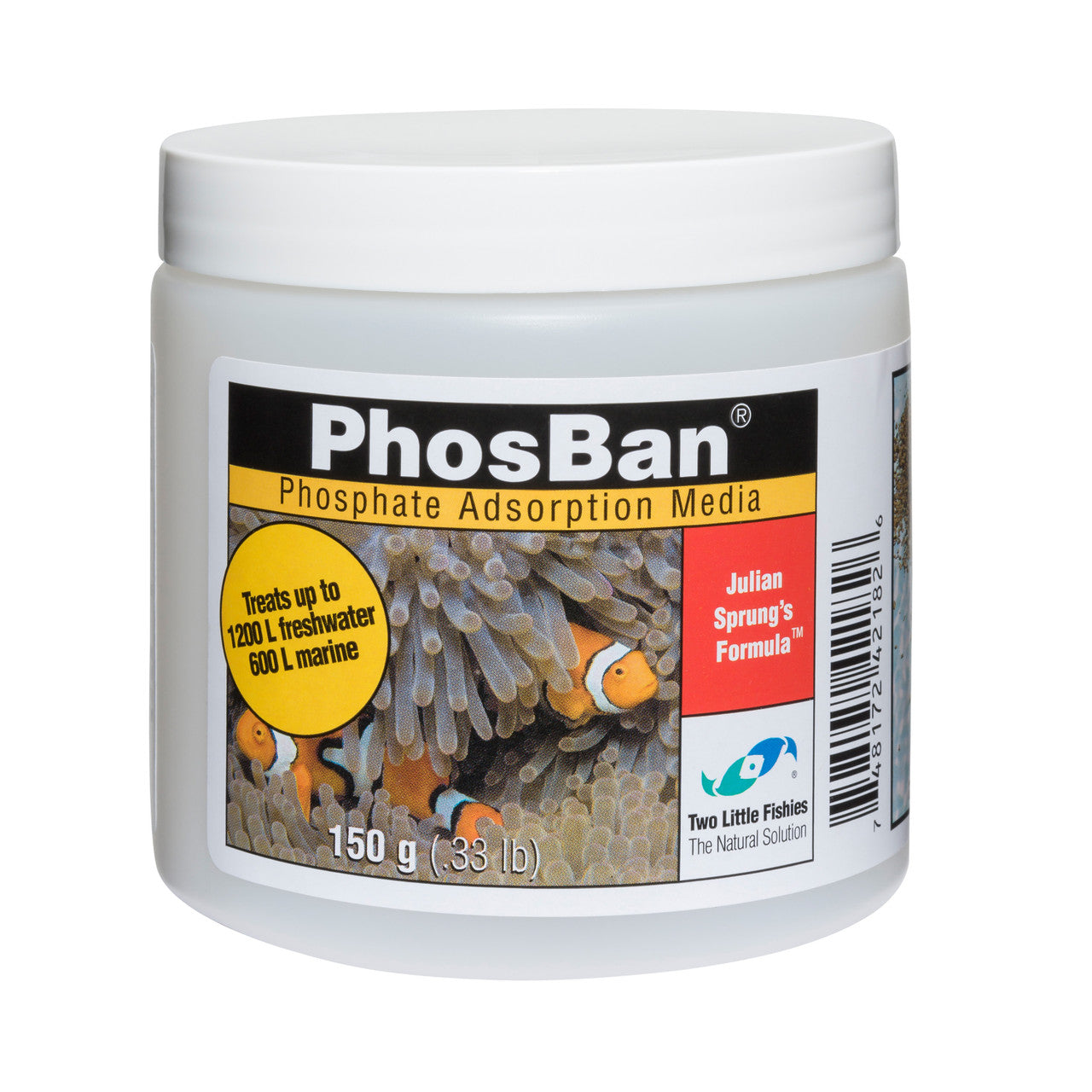 Two Little Fishies PhosBan Phosphate Adsorption Media 150 g