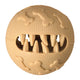 Spot Love The Earth Natural Rubber Dog Toy Treat Ball 3 in 077234549117