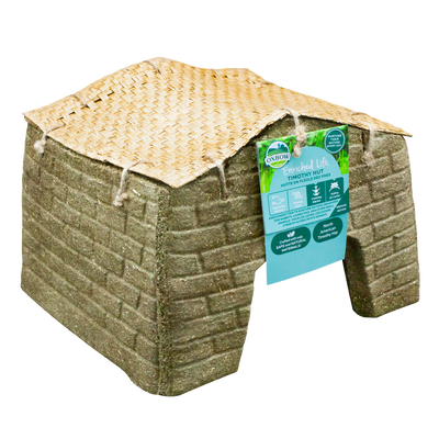 Oxbow Animal Health Enriched Life Small Animal Timothy Hut Tan Medium 744845967912