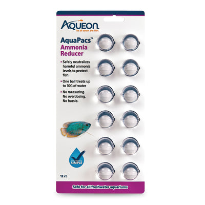 Aqueon AquaPacs Ammonia Reducer 6ea/12-pk 015905002677