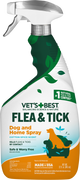 Vet's Best Flea & Tick Dog and Home Spray Cotton Spice Scent 32 oz 010279001387
