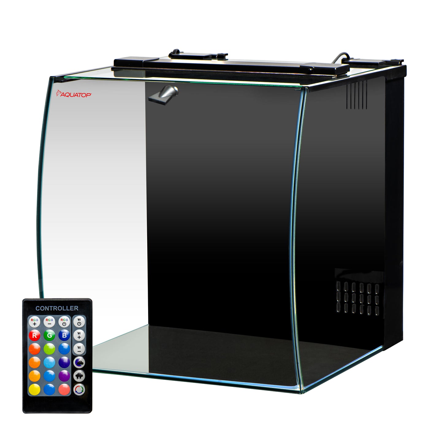 Aquatop Formosa Bowfront Aquarium Kit 8.6 gal 850047393623