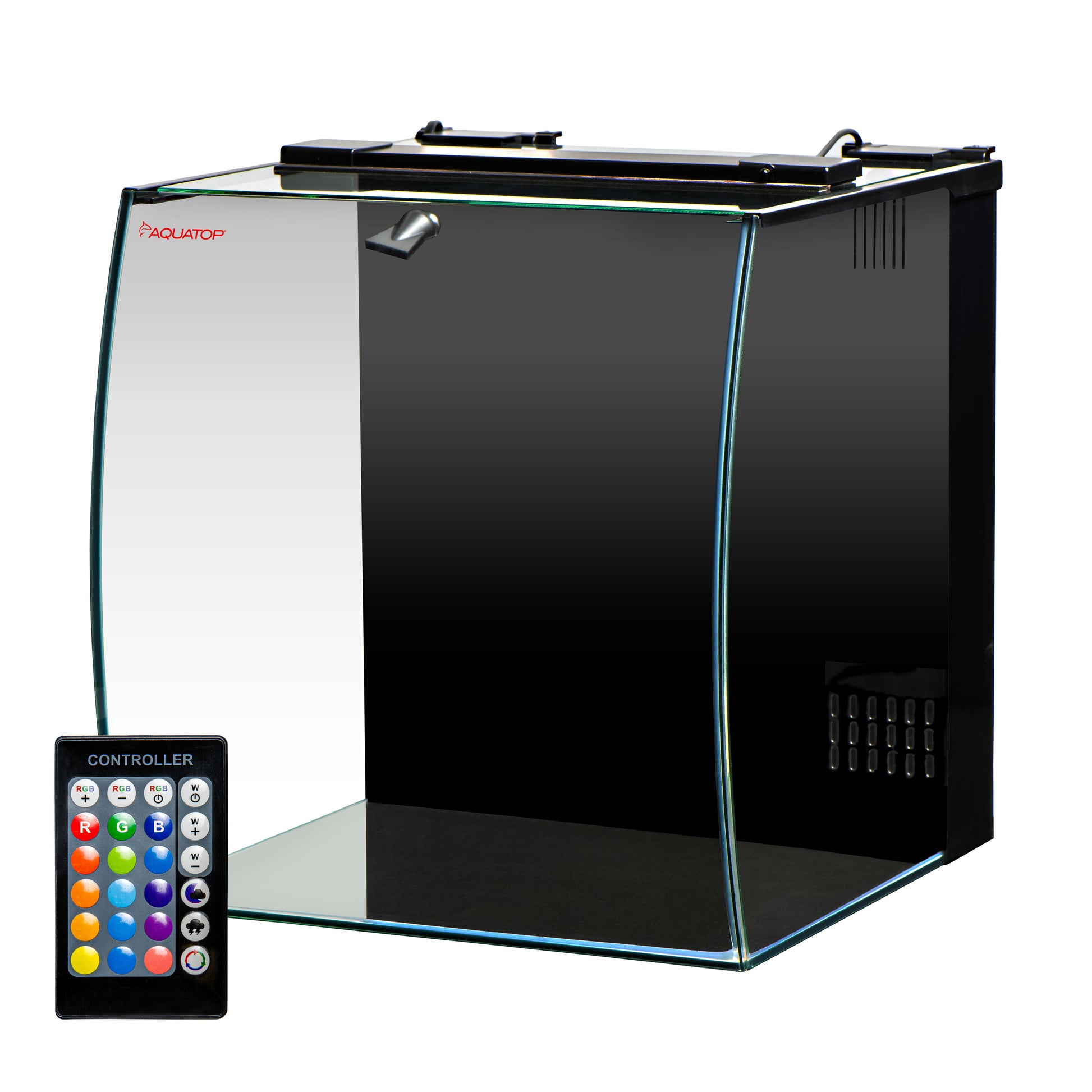 Aquatop Formosa Bowfront Aquarium Kit 8.6 gal 850047393623