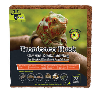 Galapagos Tropicoco Coconut Husk Bedding 72 qt 759834050179
