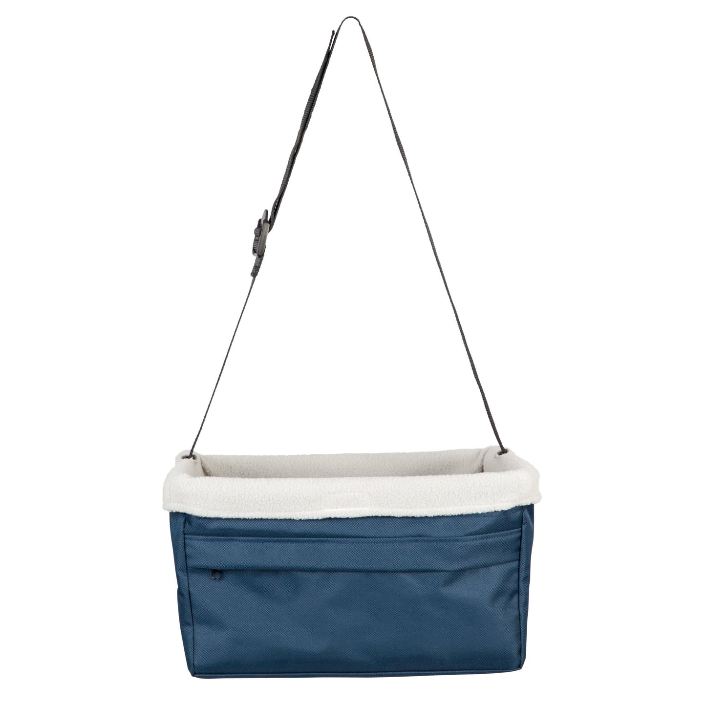 Solvit Products Happy Ride Dog Booster Seat Navy Up To 25 lb 729849168244