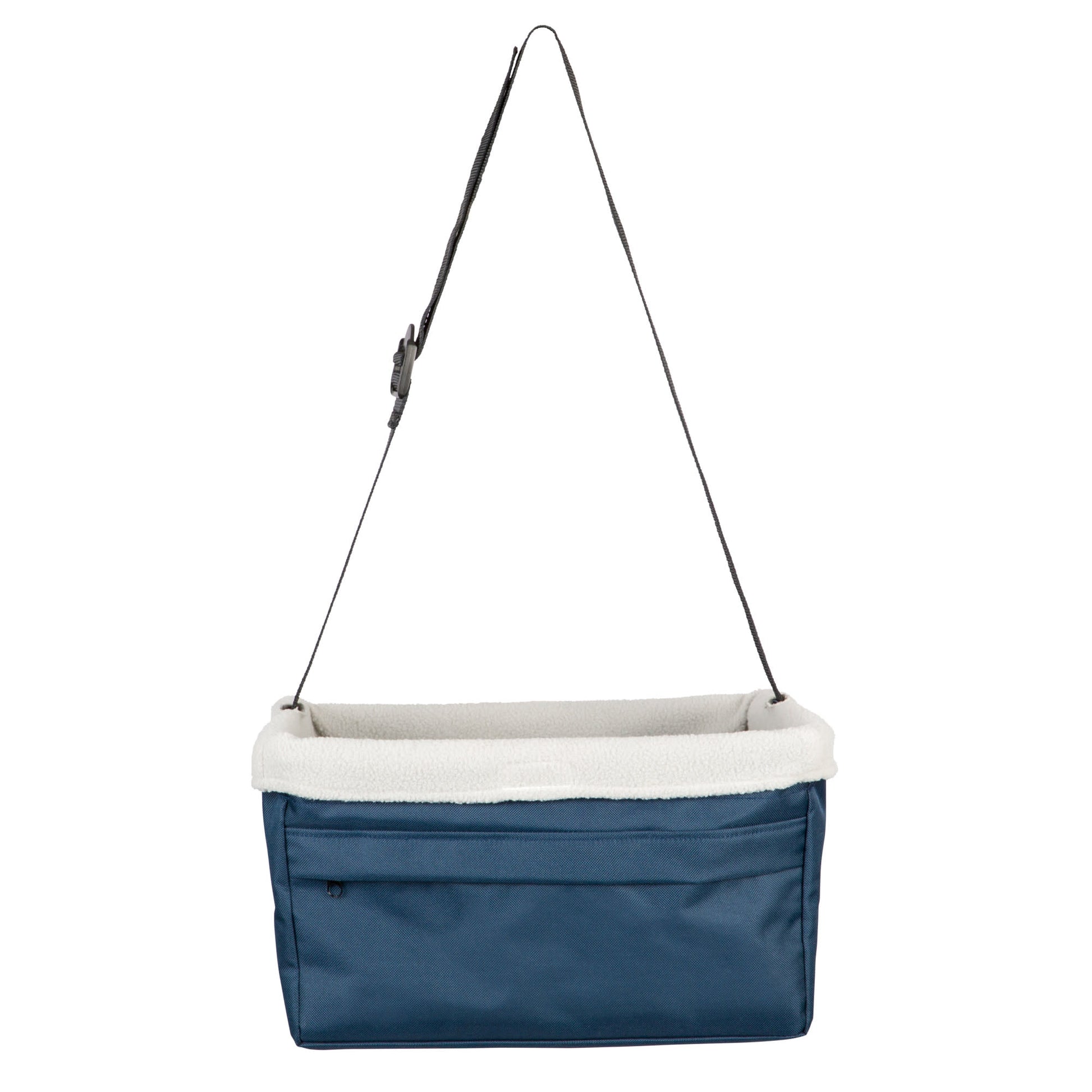 Solvit Products Happy Ride Dog Booster Seat Navy Up To 25 lb 729849168244