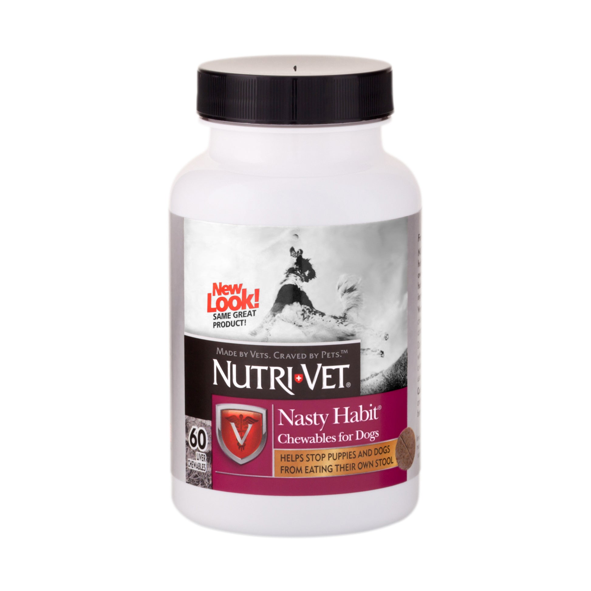 Nutri-Vet Nasty Habit Chewables for Dogs Liver 60ct 60 ct 669125929445