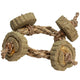 A & E Cages Nibbles 4 Way Circle Rope Hay Small Animal Chew 644472014235