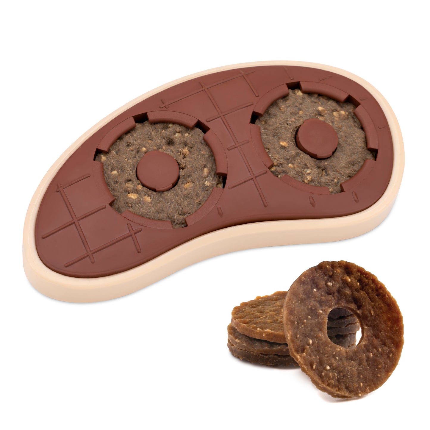 Busy Buddy Slab o’ Sirloin Treat Holding Dog Toy Small/Large 729849173194