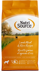 NutriSource Dry Dog Food Lamb Meal & Rice 4 lb 073893266075