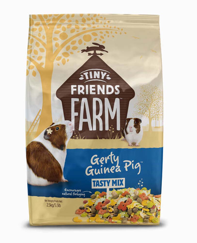 Tiny Friends Farm Gerty Guinea Pig Tasty Mix Dry Food 5.5 lb 730582000630