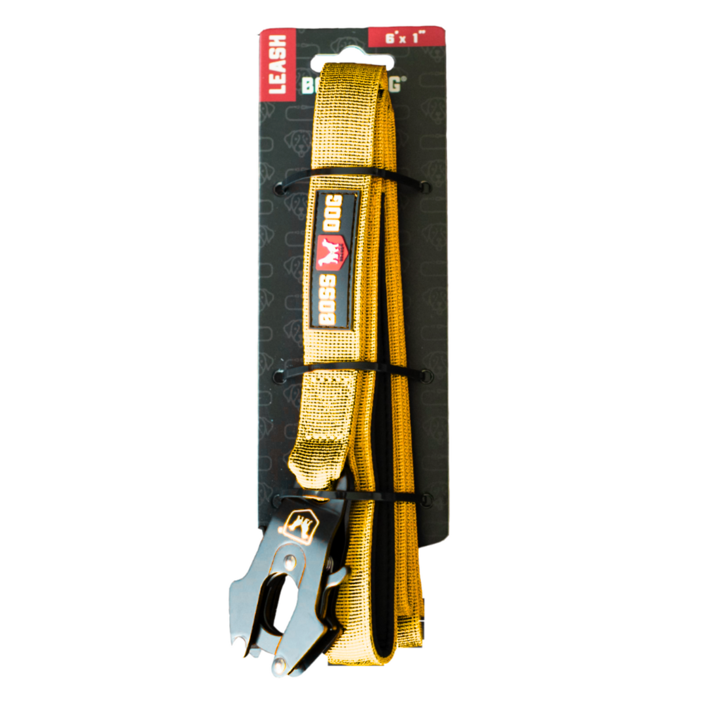 Boss Dog Tactical Dog Leash Yellow 6 ft 860011384533