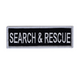 Boss Dog Tactical Harness Patch Search & Rescue Large 850030579720