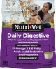 Nutri-Vet Daily Digestive Powder Topper Dog Supplement 1.76 lb 669125001868