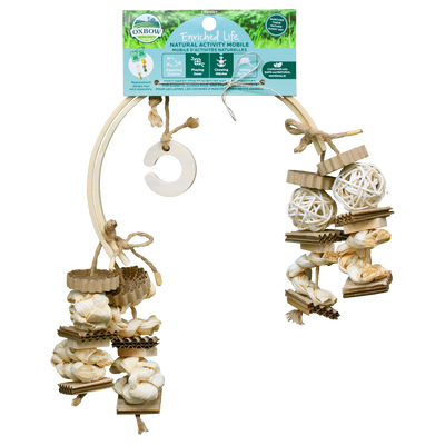 Oxbow Animal Health Enriched Life Natural Activity Mobile Small Animal Chew Toy 744845967868