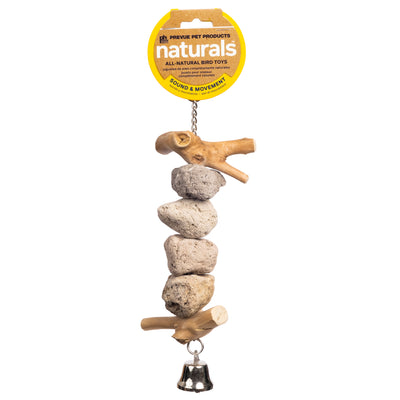 Prevue Pet Products Naturals Block Rock Bird Toy 048081602409