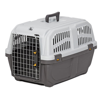 MidWest Homes for Pets Skudo Travel Dog Carrier Grey 24 in 027773018261