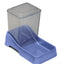 Van Ness Plastics Auto Pet Feeder Blue/Clear MD 6lb - Dog