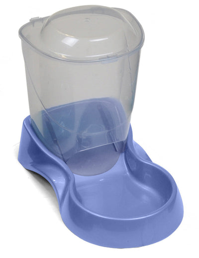 Van Ness Plastics Auto Pet Feeder Blue/Clear XXS 1.5lb