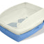 Van Ness Plastics Framed Sifting Cat Litter Pan White|Blue One Size