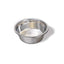 Van Ness Plastics Lightweight Stainless Steel Dish Silver SM - Dog