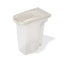 Van Ness Plastics Pet Food Container/Dispenser White|Clear 4lb