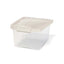 Van Ness Plastics Pet Food Container/Dispenser White|Clear 5lb - Dog