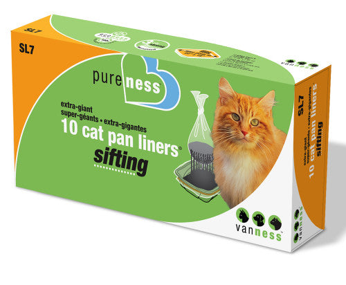 Van Ness Plastics Sifting Cat Pan Liner 10 Count Extra - Giant