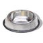 Van Ness Plastics Stainless Steel No - Tip Dish Silver 16oz - Dog