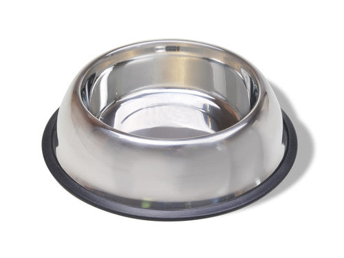 Van Ness Plastics Stainless Steel No - Tip Dish Silver 32oz - Dog