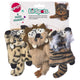 Spot Lil Spots Flat Cats Dog Toy Assorted Color 5 in, 3 pk 077234549506