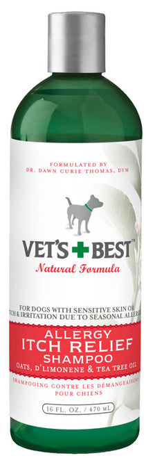 Vet’s Best Allergy & Itch Relief Shampoo 16 oz - Dog