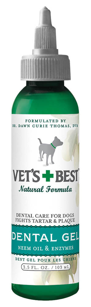 Vet's Best Dental Gel for Dogs 3.5 oz