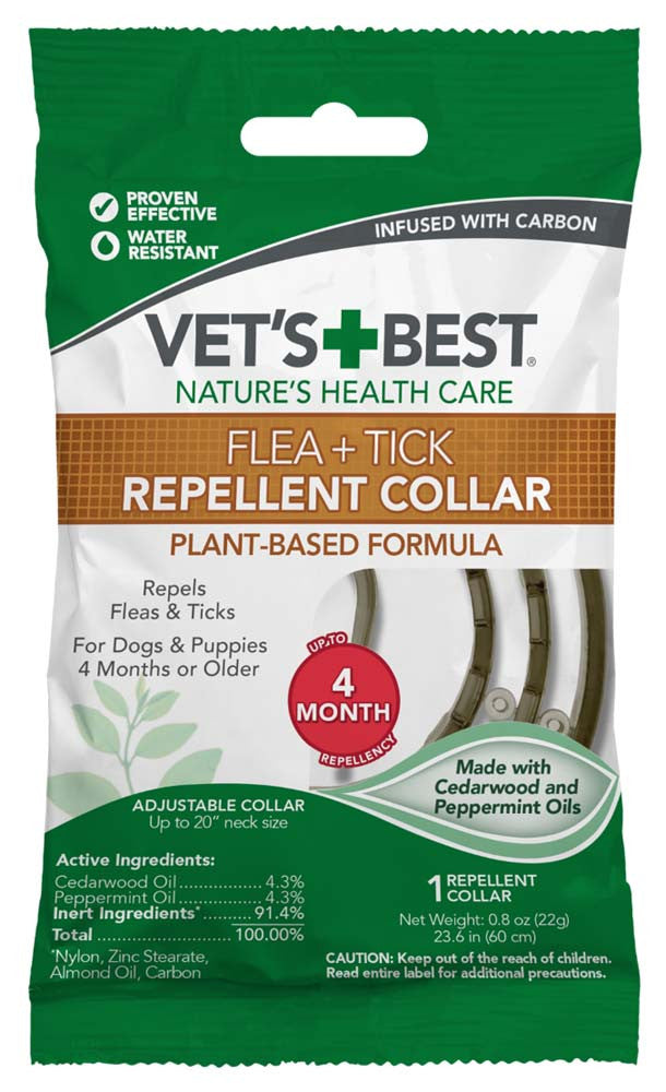 Vet's Best Flea and Tick Repellent Dog Collar 20 in