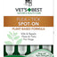 Vet’s Best Flea and Tick Spot - On 1.6 ml 4 Count - Dog